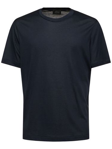 Silk & Cotton Classic T-shirt - BRIONI - Modalova