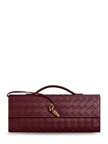 Lange Lederclutch Mit Griff „andiamo“ - BOTTEGA VENETA - Modalova