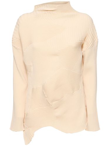 Kone Kone Pleated Asymmetric Top - ISSEY MIYAKE - Modalova