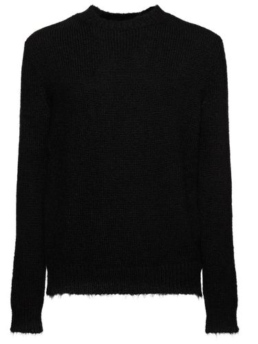 Alpaca Blend Crewneck Knit Sweater - JIL SANDER - Modalova