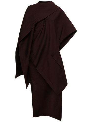 Enclothe Washi & Wool Blend Cape - ISSEY MIYAKE - Modalova