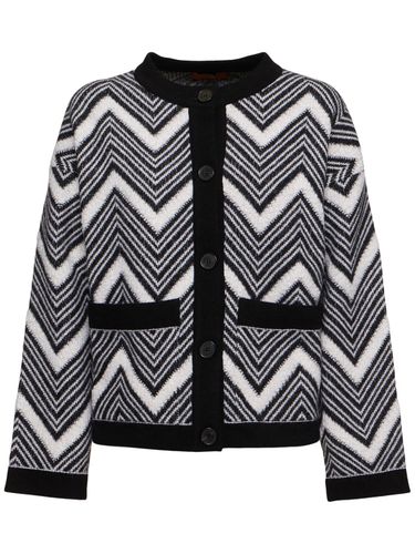 Chaqueta De Lana Sin Cuello - MISSONI - Modalova