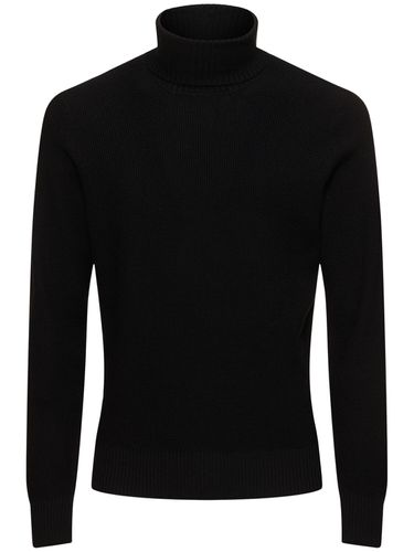 Dork Wool Turtleneck Sweater - TAGLIATORE - Modalova