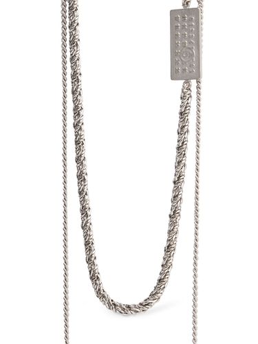 Collana A Catena Doppia Mm6 - MM6 MAISON MARGIELA - Modalova