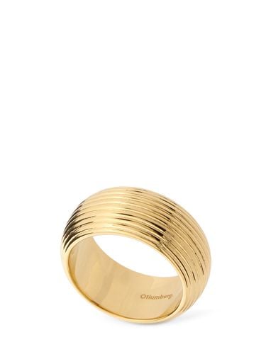 Wide Ridged Chunky Ring - OTIUMBERG - Modalova