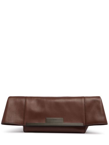 Clutch Pequeño Clasp De Piel - MAX MARA - Modalova