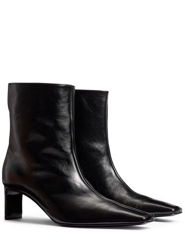 Mm Ona Glazed Leather Ankle Boots - KHAITE - Modalova