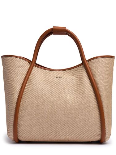 M Summer Marin Raffia Effect Tote Bag - MAX MARA - Modalova