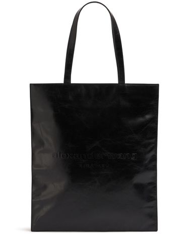 Large Pinch Crackled Patent Leather Tote - ALEXANDER WANG - Modalova