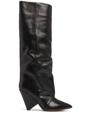 Mm Lyena-gb Leather Tall Boots - ISABEL MARANT - Modalova