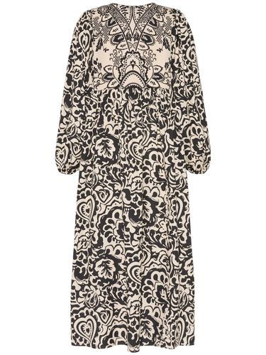 Anzio Printed Poplin Midi Dress - WEEKEND MAX MARA - Modalova