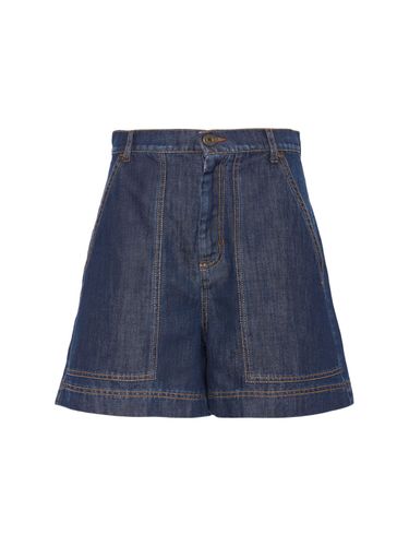 Hoch Geschnittene Denim-bermudashorts „nabulus“ - WEEKEND MAX MARA - Modalova