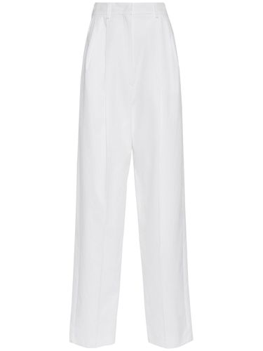 Pantalones Anchos De Lona - SPORTMAX - Modalova