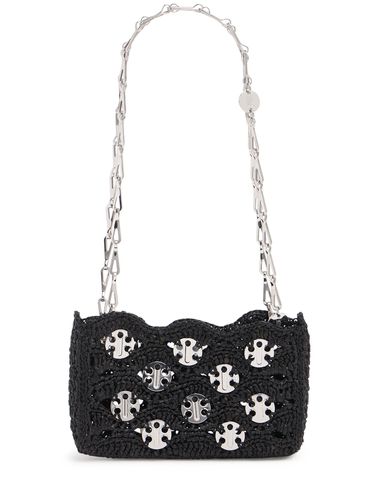 Nano 1969 Embroidered Raffia Bag - RABANNE - Modalova