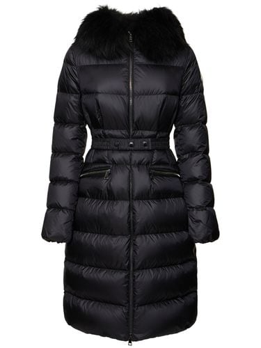 Langer Daunenjacke Aus Nylon „boedic“ - MONCLER - Modalova