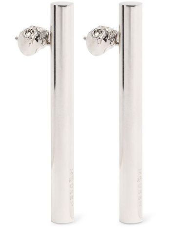 Messingohrringe „cross Bar“ - ALEXANDER MCQUEEN - Modalova