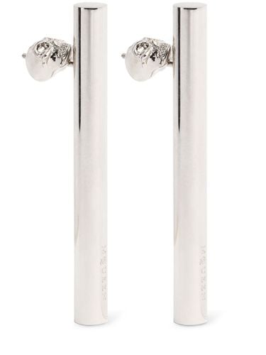 T-bar Brass Earrings - ALEXANDER MCQUEEN - Modalova