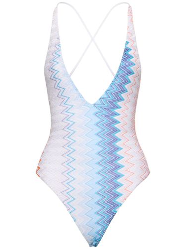 Chevron One Piece Swimsuit - MISSONI - Modalova