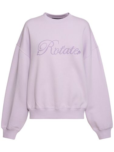 Sudadera De Algodón Con Logo - ROTATE - Modalova