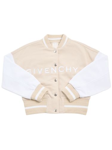 Chaqueta Bomber De Algodón - GIVENCHY - Modalova