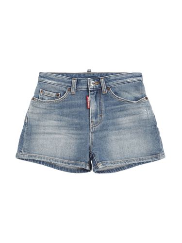 Shorts De Denim Stretch - DSQUARED2 - Modalova