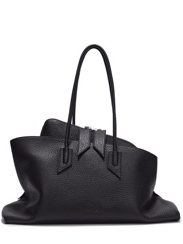 La Passeggiata Grained Leather Tote Bag - THE ATTICO - Modalova