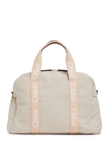 Bolso Cambiador De Yute - CHLOÉ - Modalova