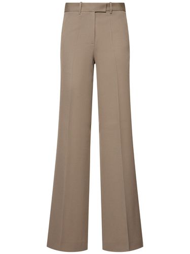 Gabardine Wide Pants - THE ATTICO - Modalova