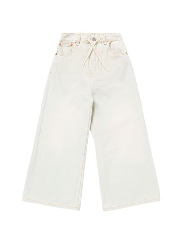 Jeans Anchos De Algodón - MM6 MAISON MARGIELA - Modalova