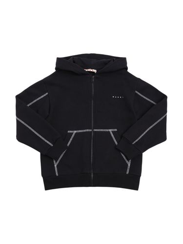 Sudadera Con Cremallera Y Capucha - MARNI JUNIOR - Modalova