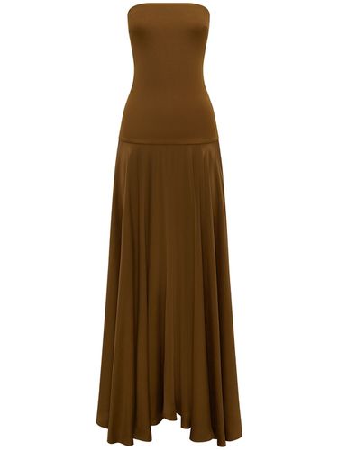 Illi Satin & Jersey Strapless Dress - ESSE STUDIOS - Modalova