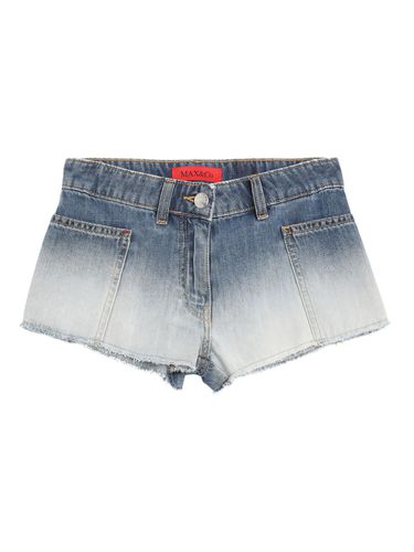 Shorts De Denim De Algodón - MAX&CO - Modalova