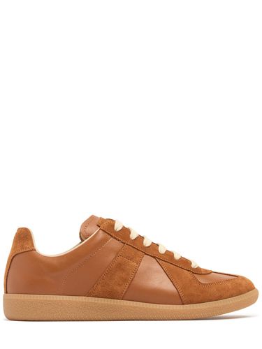 Replica Low Leather Sneakers - MAISON MARGIELA - Modalova