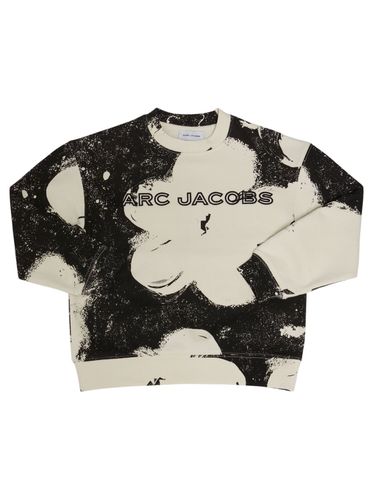 Cotton Blend Crewneck Sweatshirt - MARC JACOBS - Modalova