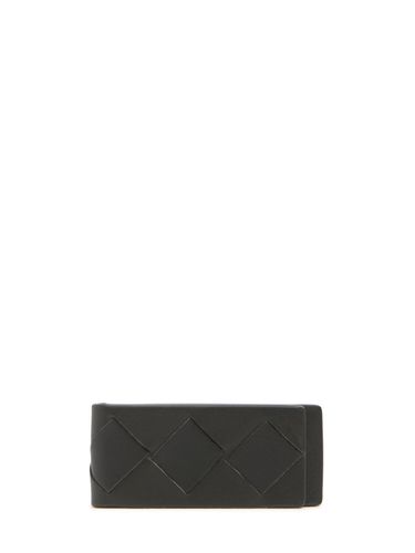 Intrecciato Leather Money Clip - BOTTEGA VENETA - Modalova