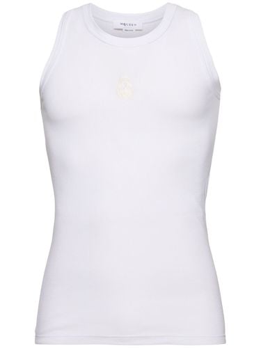 Tank Top De Jersey Con Logo - ALEXANDER MCQUEEN - Modalova