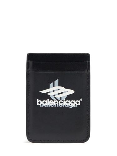 Tarjetero De Piel Magnético - BALENCIAGA - Modalova