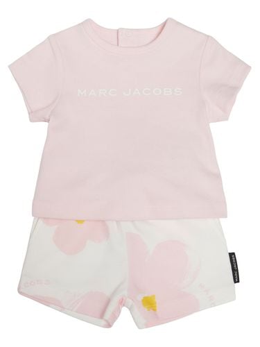 Camiseta Y Shorts De Algodón Interlock - MARC JACOBS - Modalova