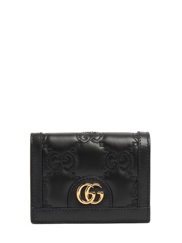 Cartera De Piel Matelassé - GUCCI - Modalova