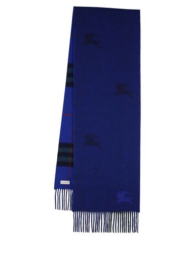 Jacquard Cashmere Scarf - BURBERRY - Modalova