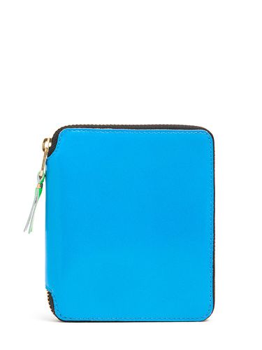 Cartera Super Fluo De Piel - COMME DES GARÇONS WALLET - Modalova