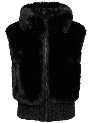 Lina Faux Fur Ski Bodywarmer Vest - GOLDBERGH - Modalova