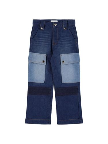 Jeans De Denim De Algodón Stretch - CHLOÉ - Modalova