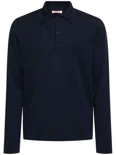 Wool Polo - VALENTINO - Modalova