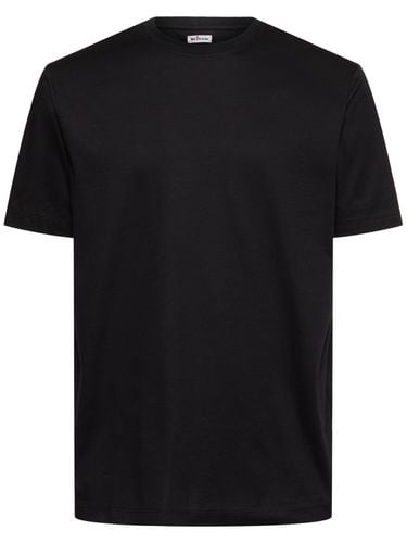 T-shirt In Cotone - KITON - Modalova