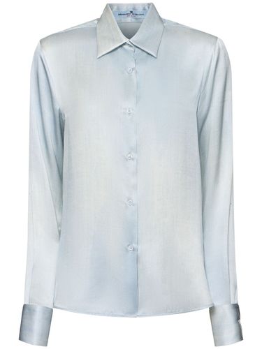 Camisa De Satén De Seda - ERMANNO SCERVINO - Modalova