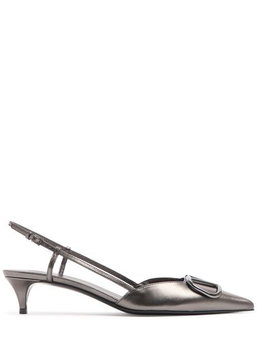 Mm Vlogo Signature Leather Slingbacks - VALENTINO GARAVANI - Modalova