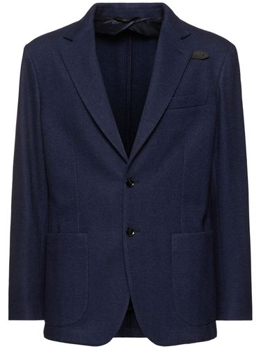 Blazer In Cashmere E Jersey Di Cotone - BRIONI - Modalova