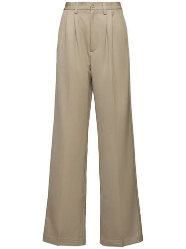 Carrie Linen Blend Straight Pants - ANINE BING - Modalova