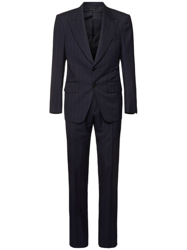 Atticus Peak Lapel Wool Blend Suit - TOM FORD - Modalova